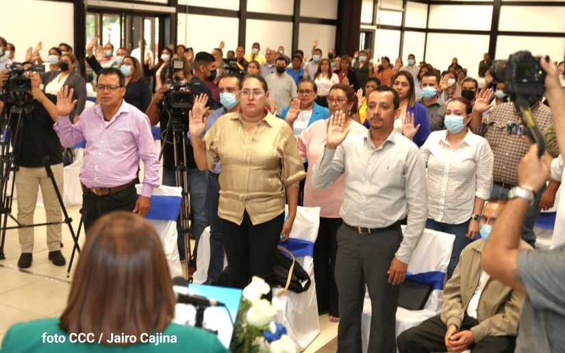 Juramentan a presidentes de Consejos Electorales departamentales en Nicaragua