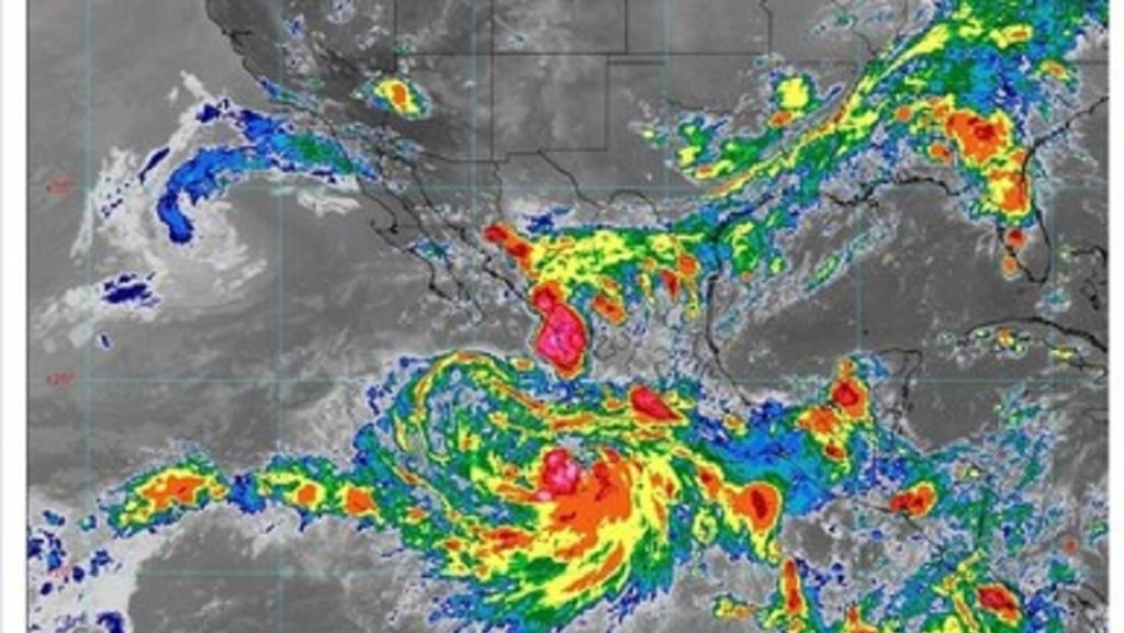 Tormenta tropical Kay amenaza a más de 10 estados en México