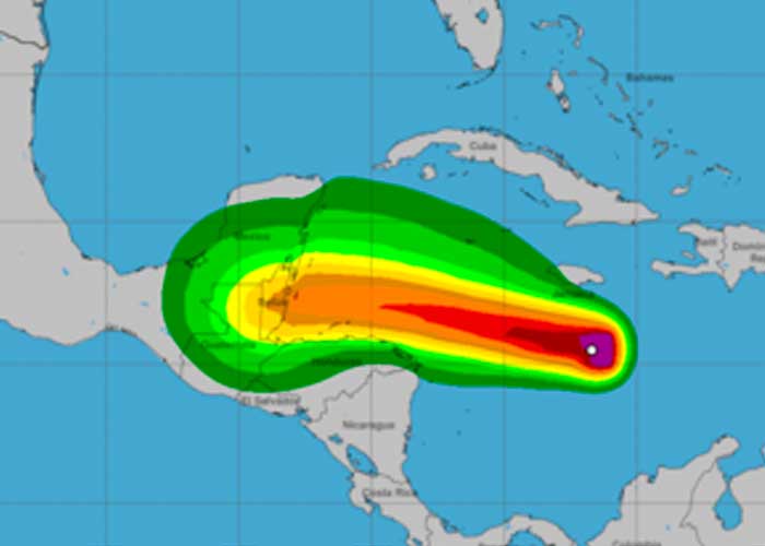 Centroamérica vigila potencial depresión tropical Lisa