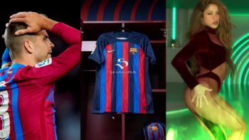 Gerard Piqué podría lucir el logo de Shakira en la camiseta del Barcelona