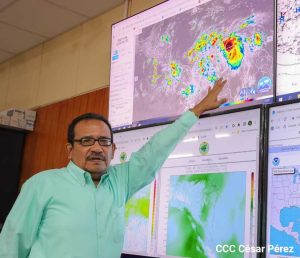 INETER en constante monitoreo ante potencial depresión tropical número 13