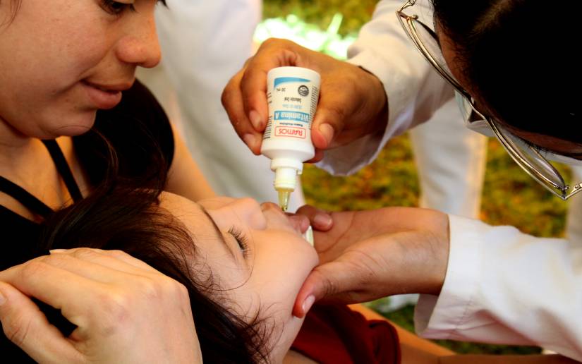 Inicia jornada nacional de refuerzo contra la Poliomielitis en Nicaragua