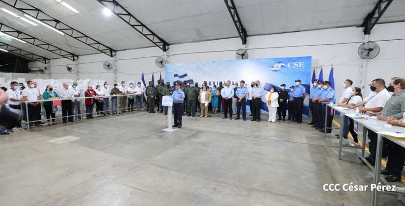 Inicia traslado de las maletas electorales a los 153 municipios de Nicaragua