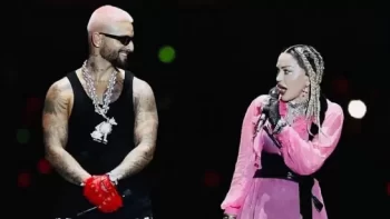 Maluma confiesa como le rogó a Madonna para que estuviera en su concierto en Medellín