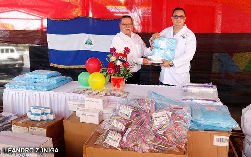 Ministerio de Salud recibe importante donativo de mobiliario e insumos médicos