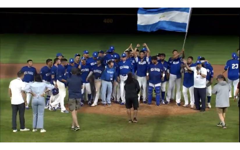 Nicaragua clasifica al Clásico Mundial de Béisbol 2023