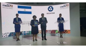 Rusia y Nicaragua firman Hoja de Ruta para Energía Atómica con Fines Pacíficos