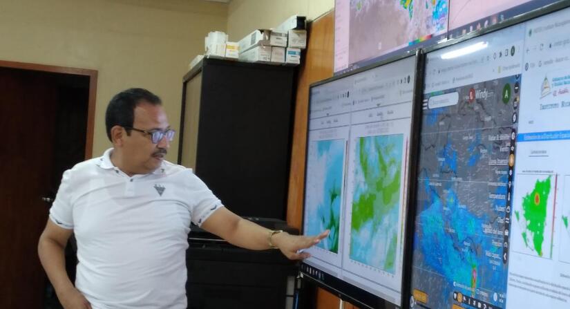 lluvias se mantendrán para esta semana por bajas presiones en Nicaragua