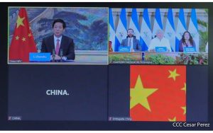 Gustavo Porras sostiene encuentro con el presidente de la Asamblea de China
