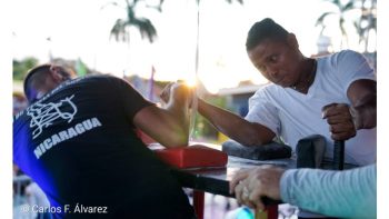 Finaliza Torneo Nacional de Tercia de los brazos mas fuertes de Nicaragua