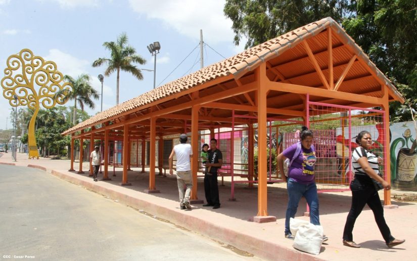 Nicaragua contará 6 nuevas paradas de buses en Managua