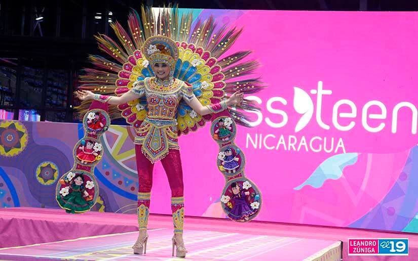 Así se vivió la competencia de Trajes de Fantasía de Miss Teen Nicaragua 2023