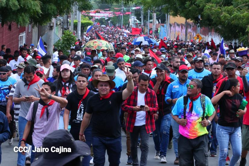 Nicaragua dice presente al conmemorar 44 años del Repliegue a la Hacienda El Vapor