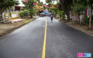 Inauguración del mejoramiento vial del barrio San Judas 