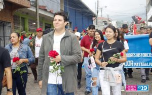 Sandinista de Matagalpa conmemora el 45 aniversario de la Insurrección de los Muchachos