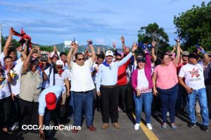 El Gobierno de Nicaragua Inaugura las obras de restauración y mejoras del acceso vial a la Hacienda San Jacinto