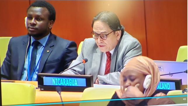 Nicaragua participa en debate sobre el Estado de Derecho en el Nivel Nacional e Internacional