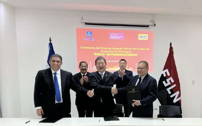 Ministerio de Infraestructura y Transporte (MTI) y el Ministerio de Hacienda y Crédito Público (MHCP) han firmado un Acuerdo Marco de Cooperación con la empresa estatal China State Construction Engineering Corporation (CSCEC).