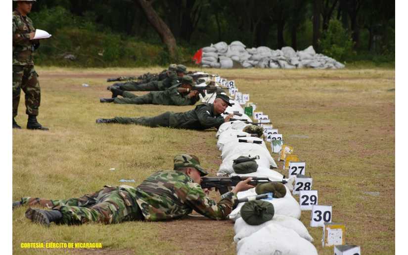 Quinto Comando Militar Regional realiza ejercicio de tiro con armas de infantería
