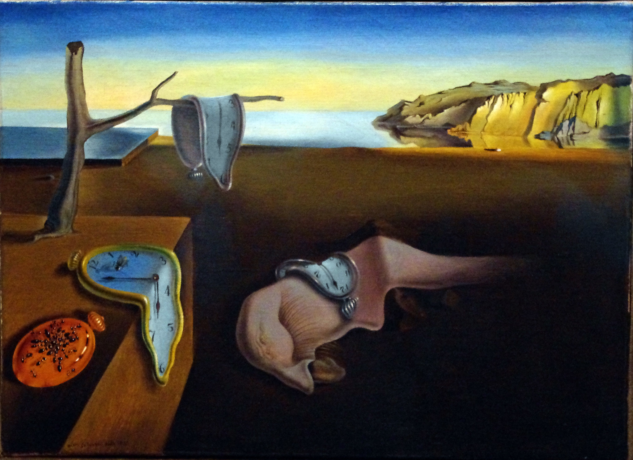 La Persistencia de la Memoria de Salvador Dalí.
