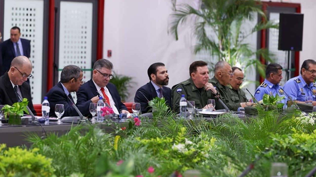 Delegación nicaragüense en encuentro con el Consejo de Seguridad de la Federación de Rusia