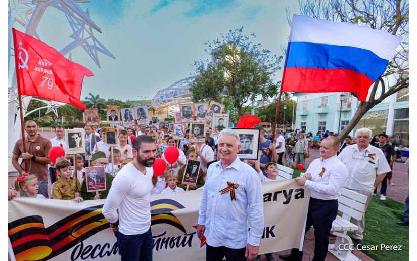 Nicaragua y Embajada de la Federación de Rusia celebran la Victoria de la Gran Guerra Patria.