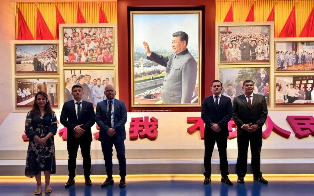 Delegación de los Medios Sandinista visita Museo del Partido Comunista de China