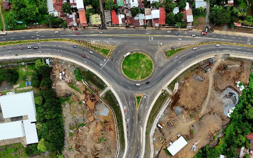 Culmina construcción de la rotonda y el nuevo acceso a Ciudad Sandino
