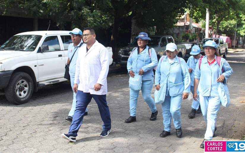 Barrio Grenada recibe jornada de abatización para prevenir enfermedades vectoriales