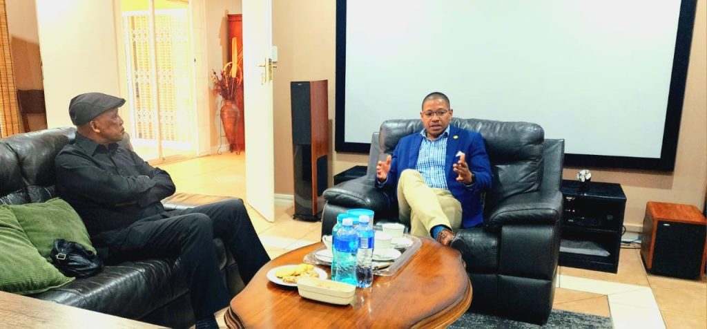Misión Diplomática en Sudáfrica sostuvimos encuentro con el Comité de Relaciones Internacionales del Partido Comunista Sudafricano