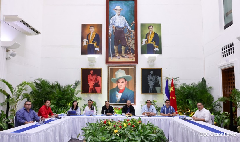 Grupo de Medios de China y Comunicadores Sandinistas sostienen encuentro de intercambio