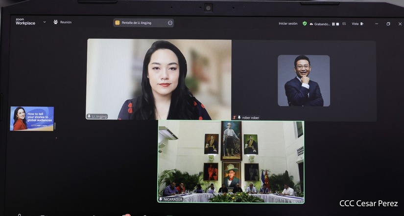 Grupo de Medios de China y Comunicadores Sandinistas sostienen encuentro de intercambio