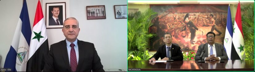 Nuevo embajador de la República Árabe Siria en Nicaragua presenta copias de estilo