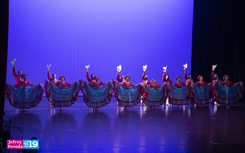 Ballet Tepenahuatl brinda majestuoso espectáculo desde el Teatro Nacional Rubén Darío