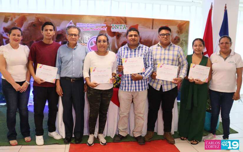 INTA fortalece las capacidades de los porcicultores nicaragüenses