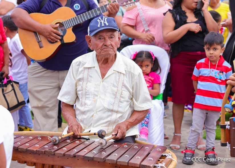 Masaya vibra al son de la música tradicional en el Segundo Festival de Marimbas