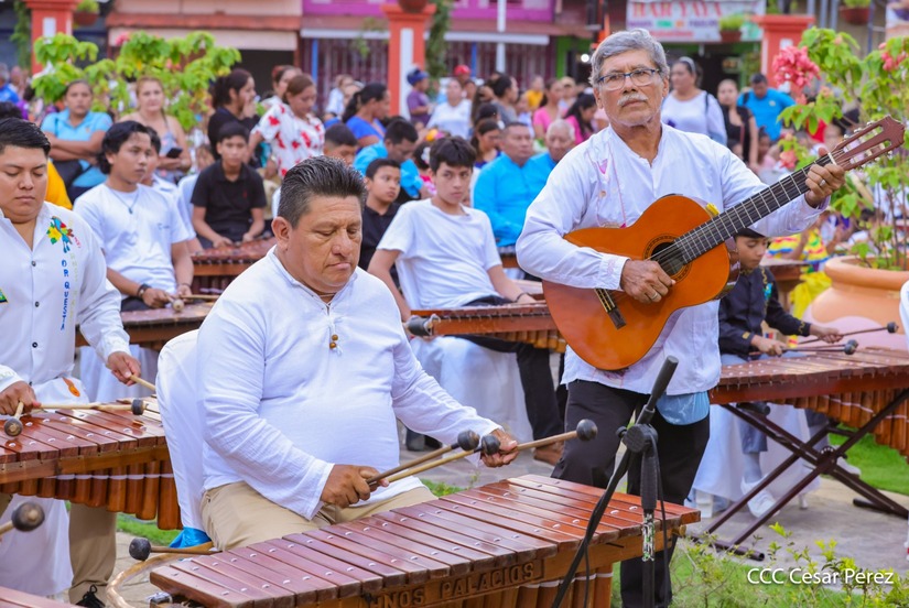 Masaya vibra al son de la música tradicional en el Segundo Festival de Marimbas
