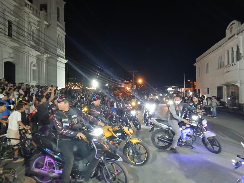 Segunda Edición de la Rodada Motorizada de Agüizotes en Matagalpa 