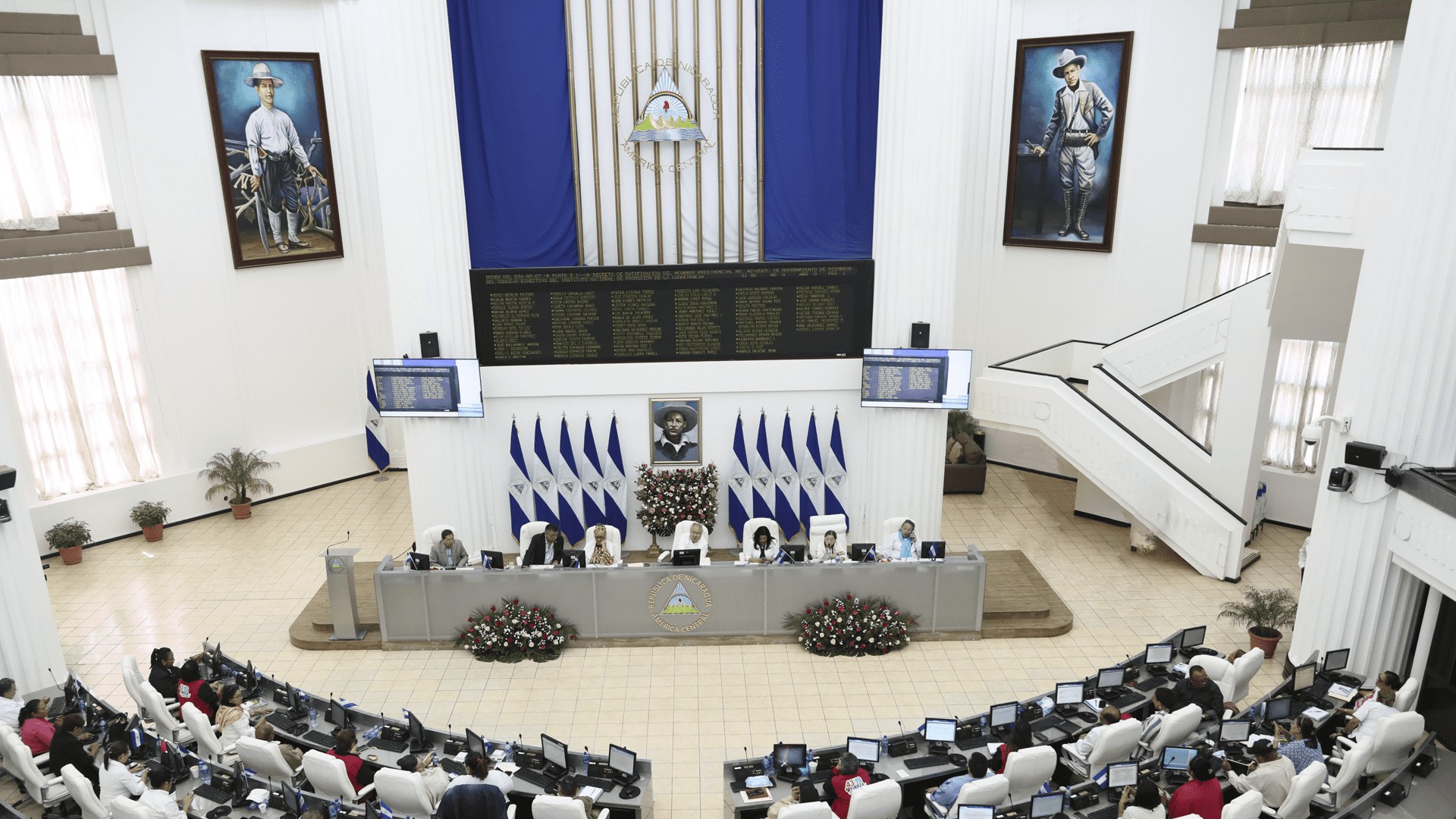 Asamblea expresa condolencias por fallecimiento del General en Retiro Humberto Ortega