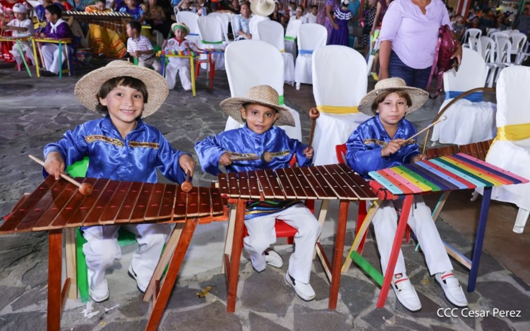 Masaya vibra al son de la música tradicional en el Segundo Festival de Marimbas