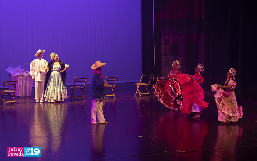Ballet Tepenahuatl brinda majestuoso espectáculo desde el Teatro Nacional Rubén Darío