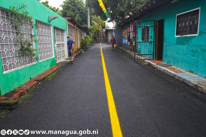 Barrio Pedro Aráuz Palacios avanza en caminos de progreso con la inauguración de nuevas calles