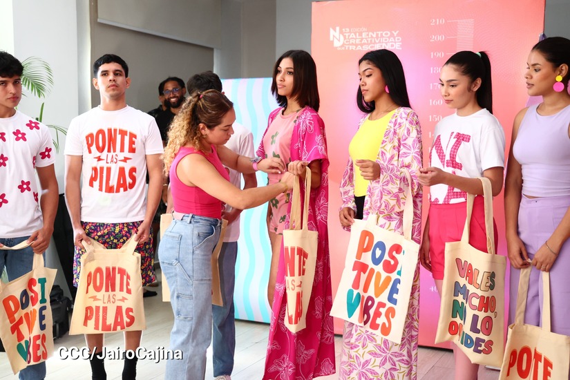 Modelos realizan tallaje de vestuario rumbo a Nicaragua Diseña 2024