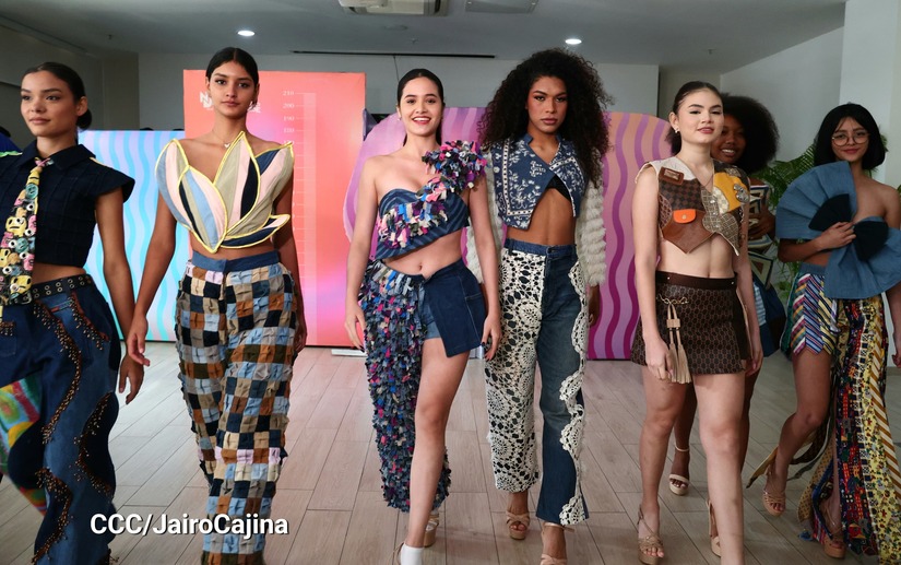 Modelos realizan tallaje de vestuario rumbo a Nicaragua Diseña 2024