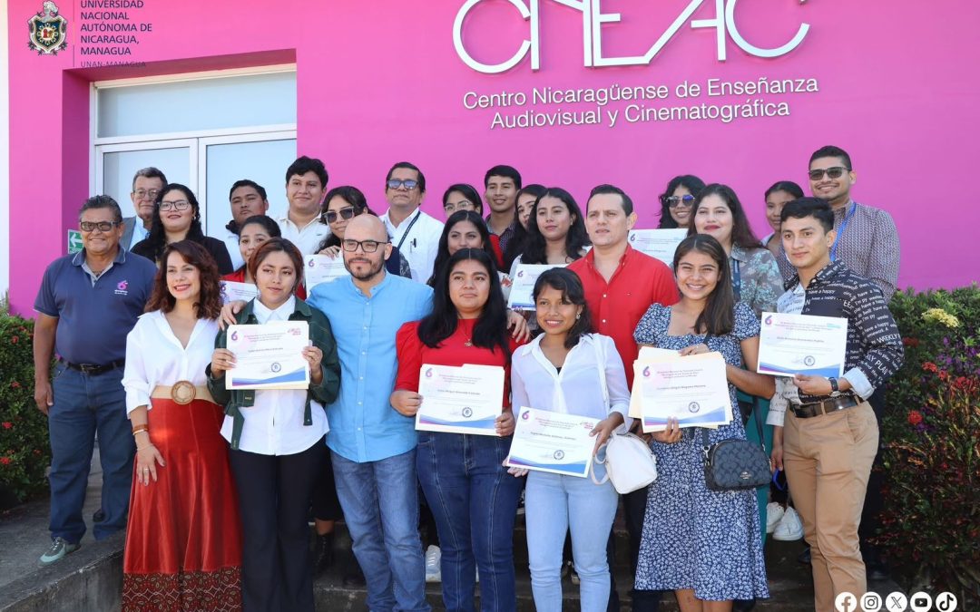 Estudiantes de comunicación de la UNAN Managua reciben Certificado de profesionalización