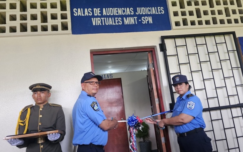 Sistema Penitenciario Nacional inaugura sala de audiencias judiciales virtuales