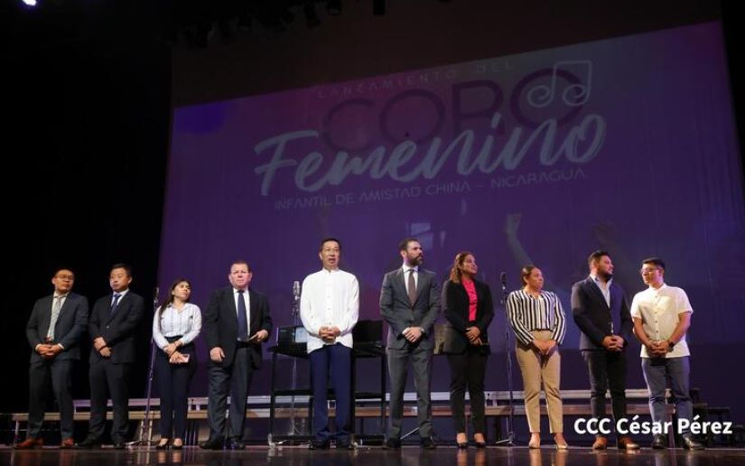 Nuevo Coro Femenino Infantil Amistad Nicaragua-China promueve el desarrollo musical en la niñez