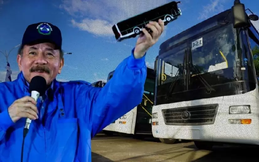 Llegan 100 autobuses desde la República Popular China