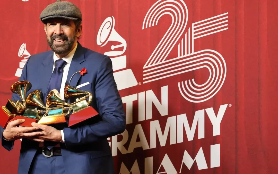 Juan Luis Guerra destaca en los Latin Grammy