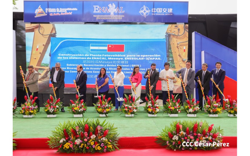 Inicia construcción de Planta Fotovoltaica en Nindirí, Masaya